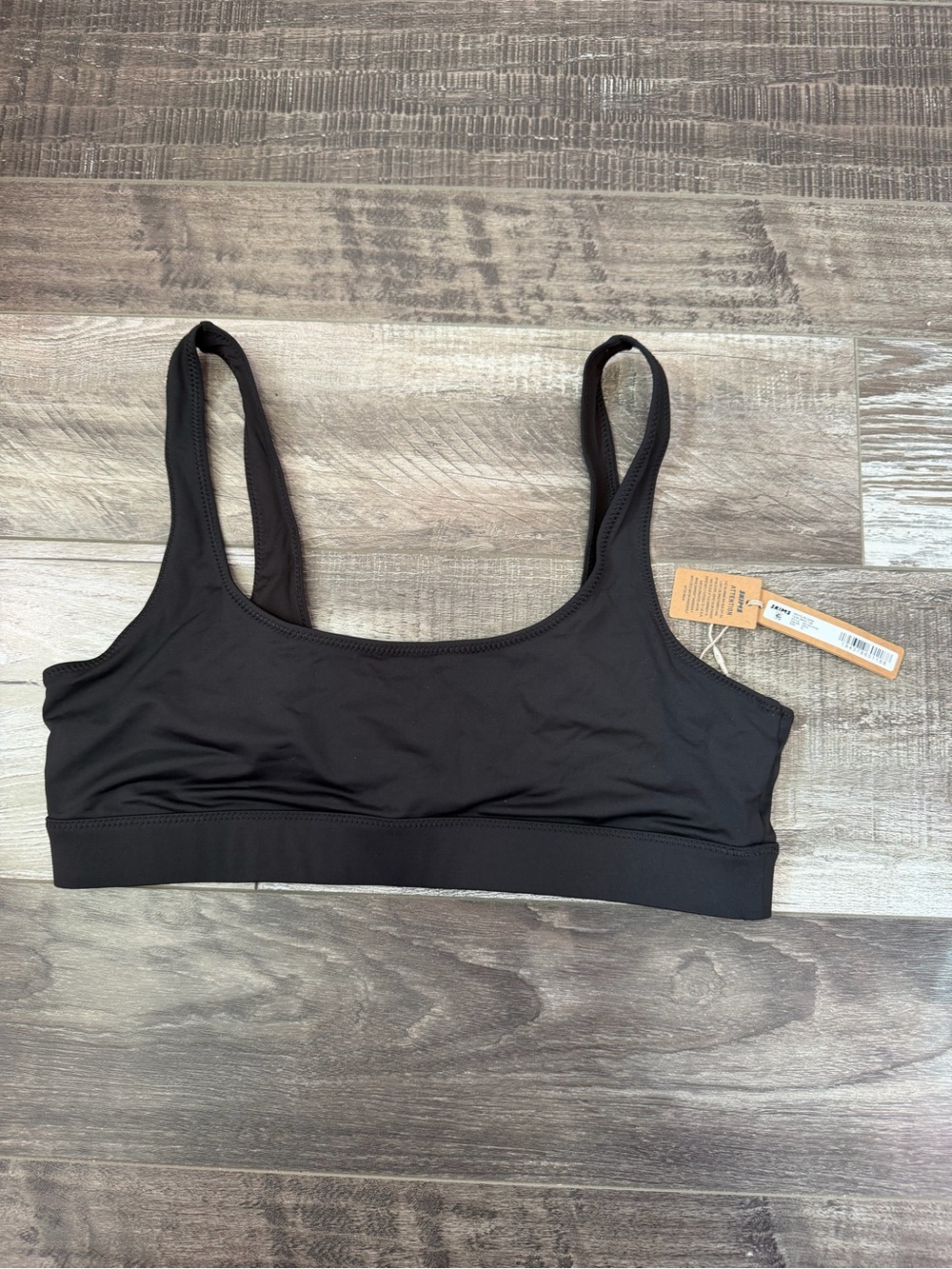 Skims Signature Swim Tank Bikini Top size XL NWT